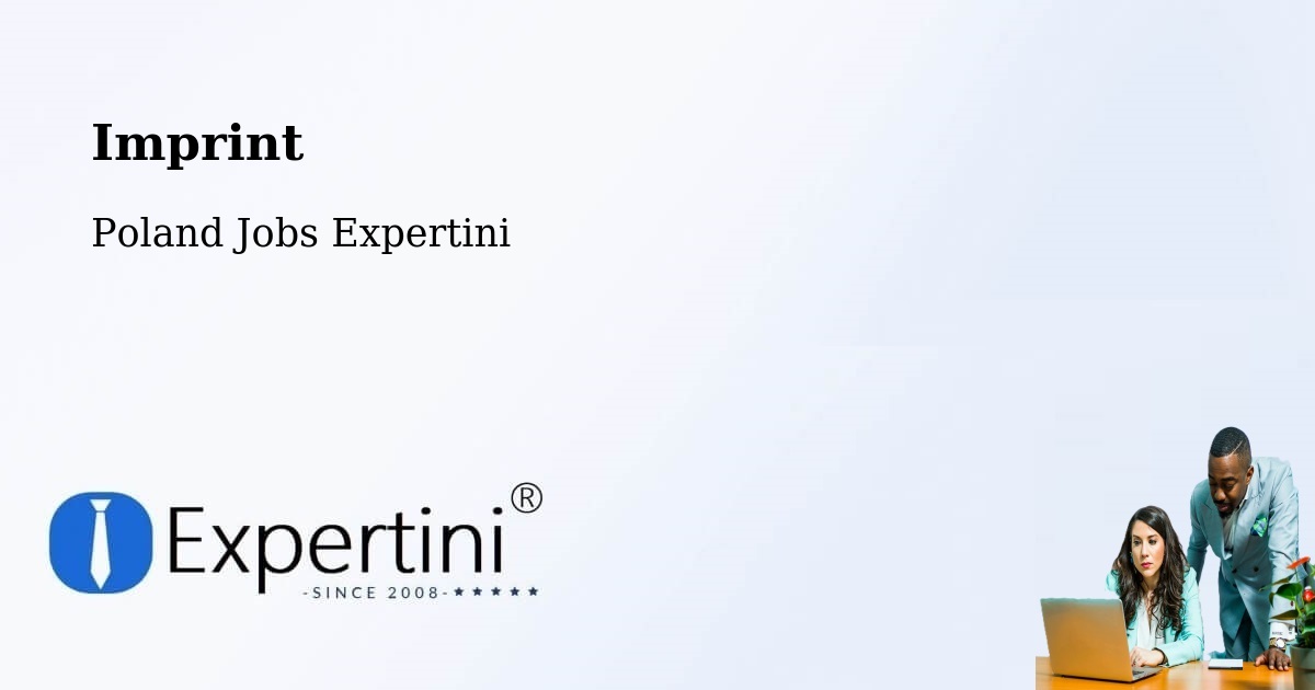 Imprint – Trablice - Poland Jobs Expertini